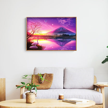 West Lake - Full Round Drill Diamond Painting 40*30CM