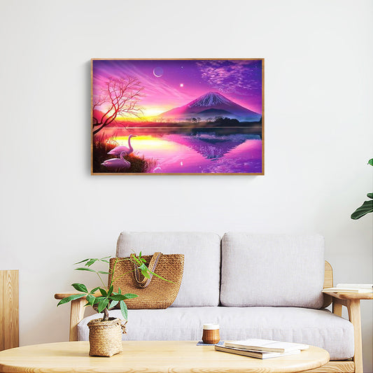 West Lake - Full Round Drill Diamond Painting 40*30CM