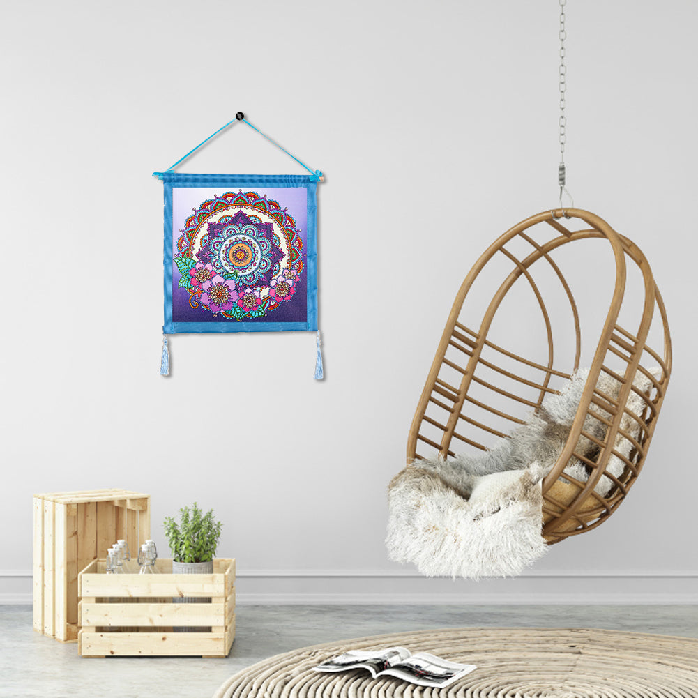 DIY Colorful Hanging Outer Frame for Diamond Painting Wall Art Framework