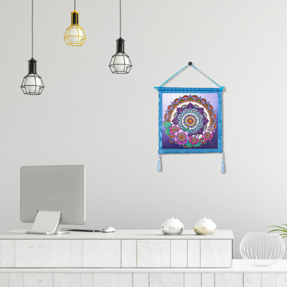 DIY Colorful Hanging Outer Frame for Diamond Painting Wall Art Framework