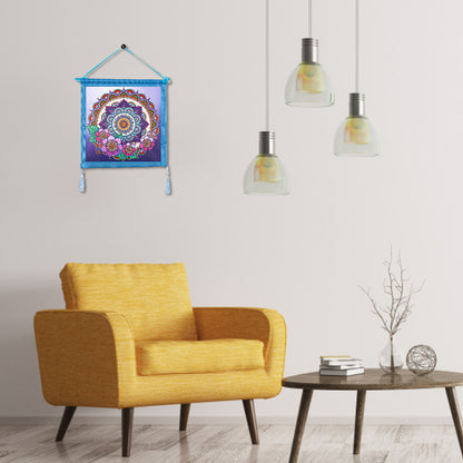 DIY Colorful Hanging Outer Frame for Diamond Painting Wall Art Framework