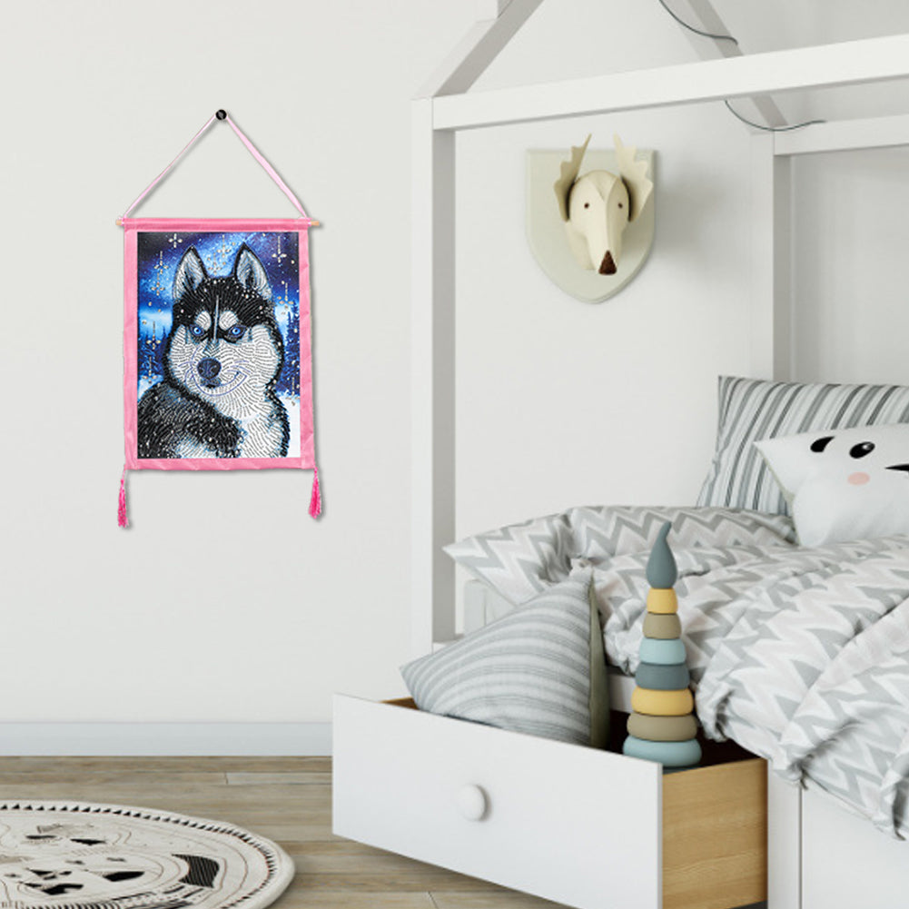 DIY Colorful Hanging Outer Frame for Diamond Painting Wall Art Framework