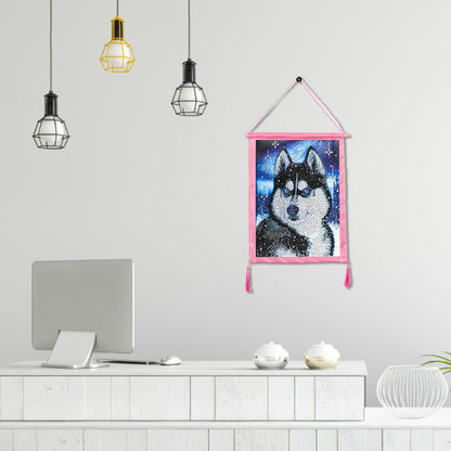 DIY Colorful Hanging Outer Frame for Diamond Painting Wall Art Framework