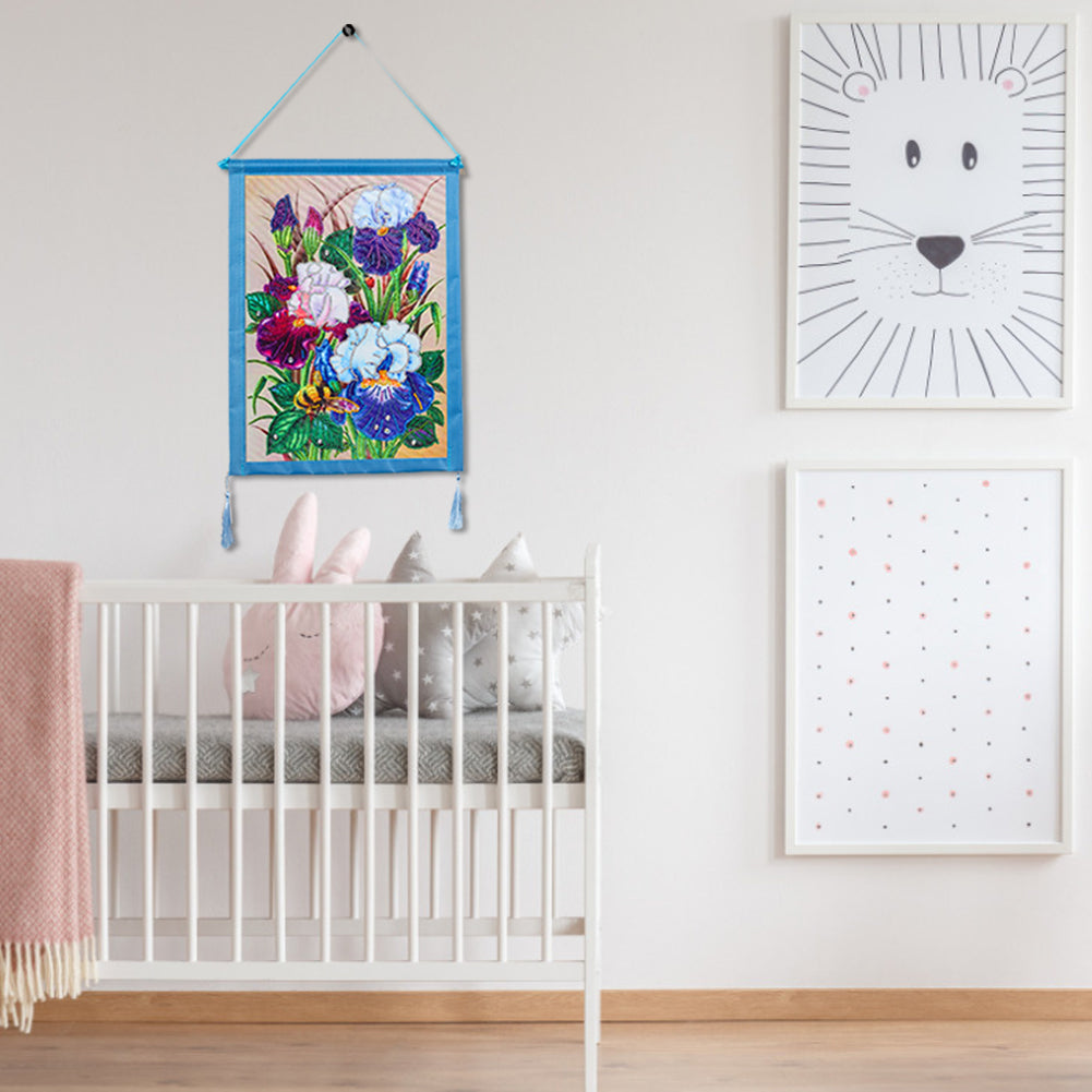 DIY Colorful Hanging Outer Frame for Diamond Painting Wall Art Framework