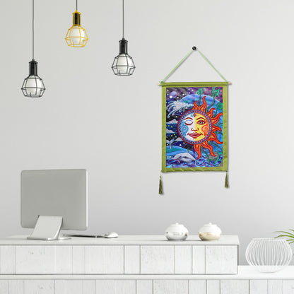 DIY Colorful Hanging Outer Frame for Diamond Painting Wall Art Framework