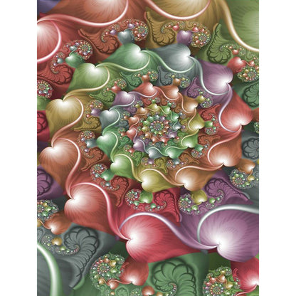 Abstract Pattern - Full Round Drill Diamond Painting 30*40CM