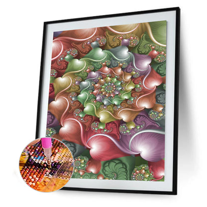Abstract Pattern - Full Round Drill Diamond Painting 30*40CM