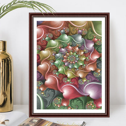 Abstract Pattern - Full Round Drill Diamond Painting 30*40CM