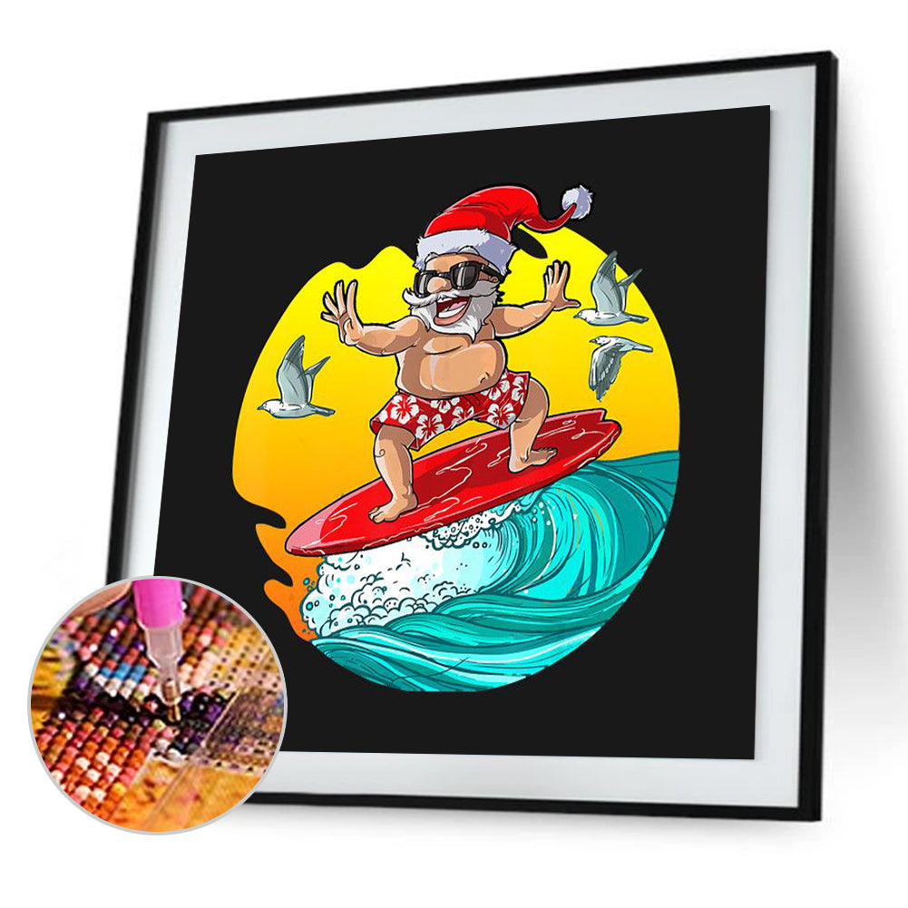 Santa Claus - Full Round Drill Diamond Painting 40*40CM