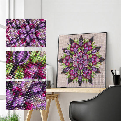 Datura - Special Shaped Drill Diamond Paiting 30*30CM