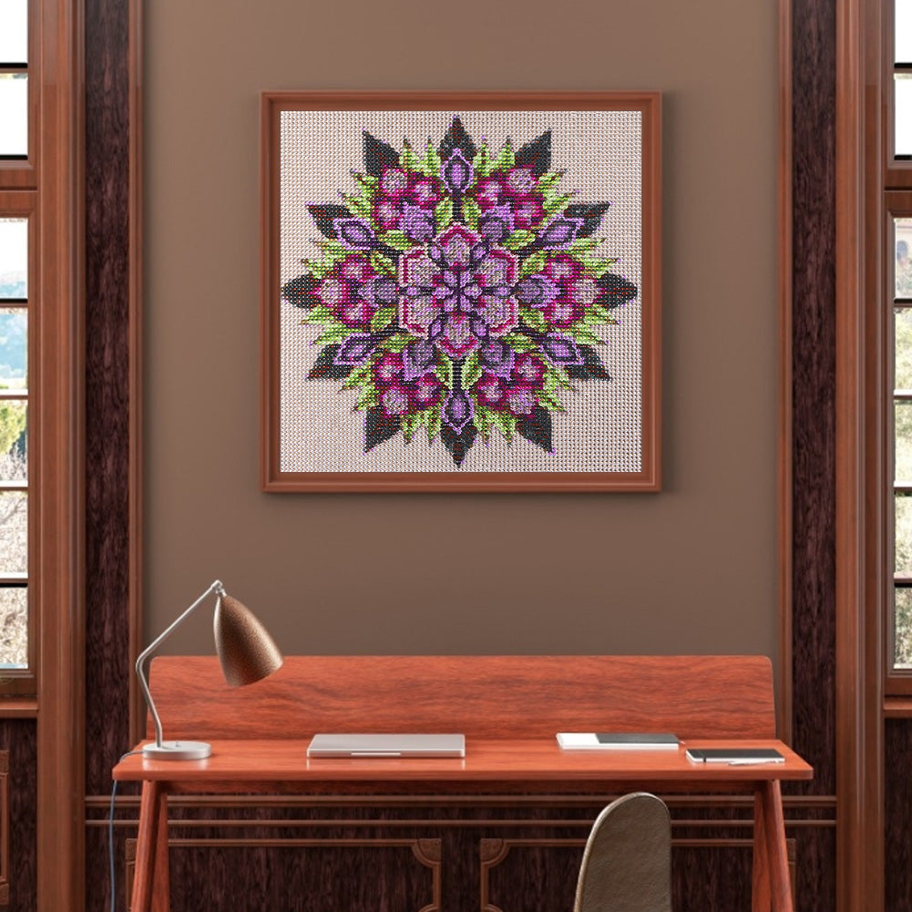 Datura - Special Shaped Drill Diamond Paiting 30*30CM
