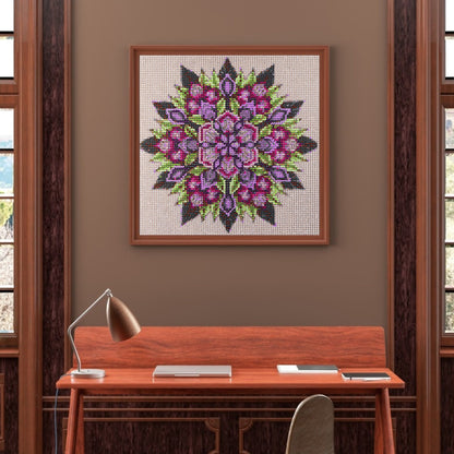 Datura - Special Shaped Drill Diamond Paiting 30*30CM