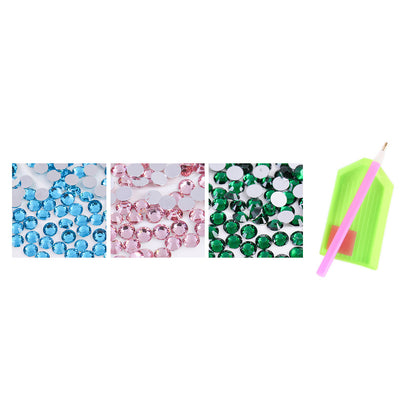 Datura - Special Shaped Drill Diamond Paiting 30*30CM