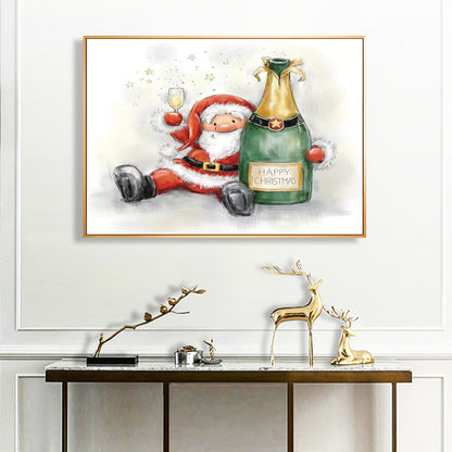 Santa Claus - Full Round Drill Diamond Painting 40*30CM