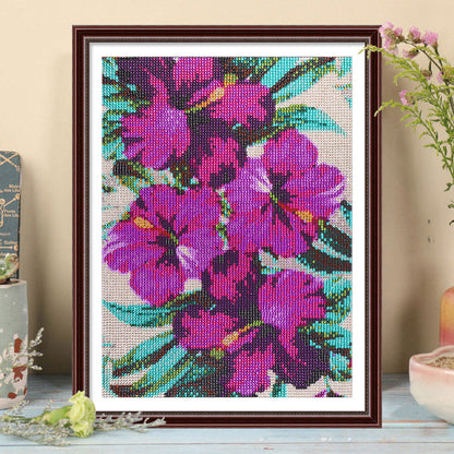 Flowers - Special Shaped Drill Diamond Paiting 30*40CM