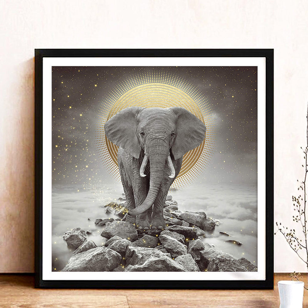 Elephant - Square Drill Diamond Painting 30*30CM