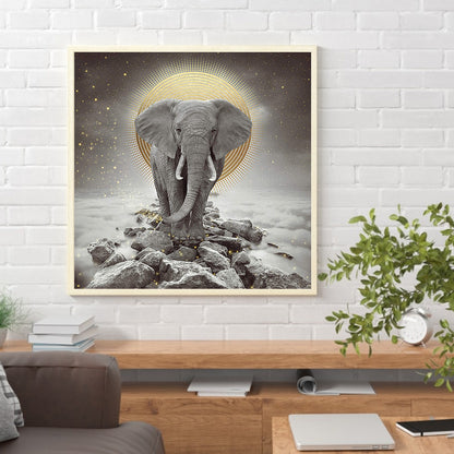 Elephant - Square Drill Diamond Painting 30*30CM