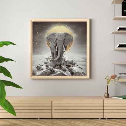 Elephant - Square Drill Diamond Painting 30*30CM