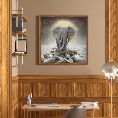 Elephant - Square Drill Diamond Painting 30*30CM