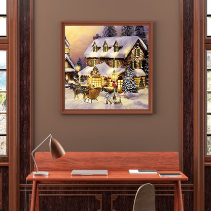 House Scenery - Full Round Drill Diamond Painting 40*40CM