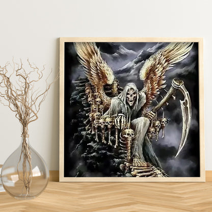 Angels Demons - Full Round Drill Diamond Painting 30*30CM