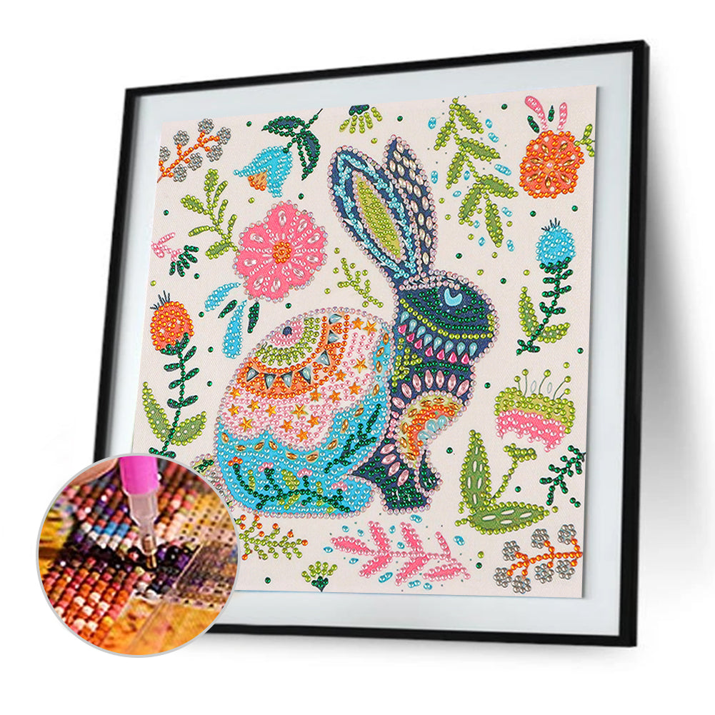 Rabbit - Special Shaped Drill Diamond Paiting 30*30CM