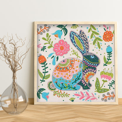 Rabbit - Special Shaped Drill Diamond Paiting 30*30CM