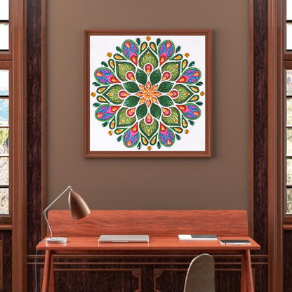 Datura - Special Shaped Drill Diamond Paiting 30*30CM