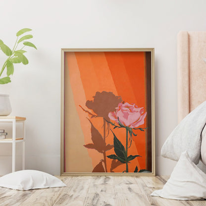 Silhouette - Full Round Drill Diamond Painting 30*40CM