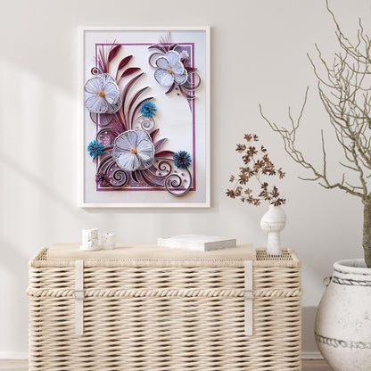 Paper Quilling - Full Round Drill Diamond Painting 30*40cm