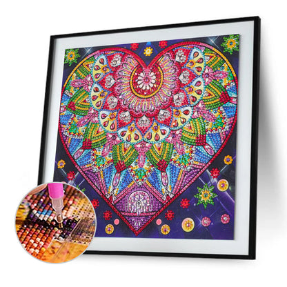 Heart - Special Shaped Drill Diamond Paiting 30*30CM