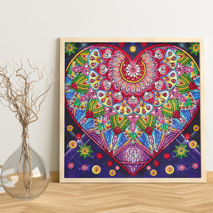 Heart - Special Shaped Drill Diamond Paiting 30*30CM