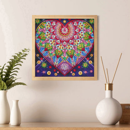 Heart - Special Shaped Drill Diamond Paiting 30*30CM
