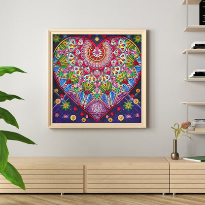 Heart - Special Shaped Drill Diamond Paiting 30*30CM