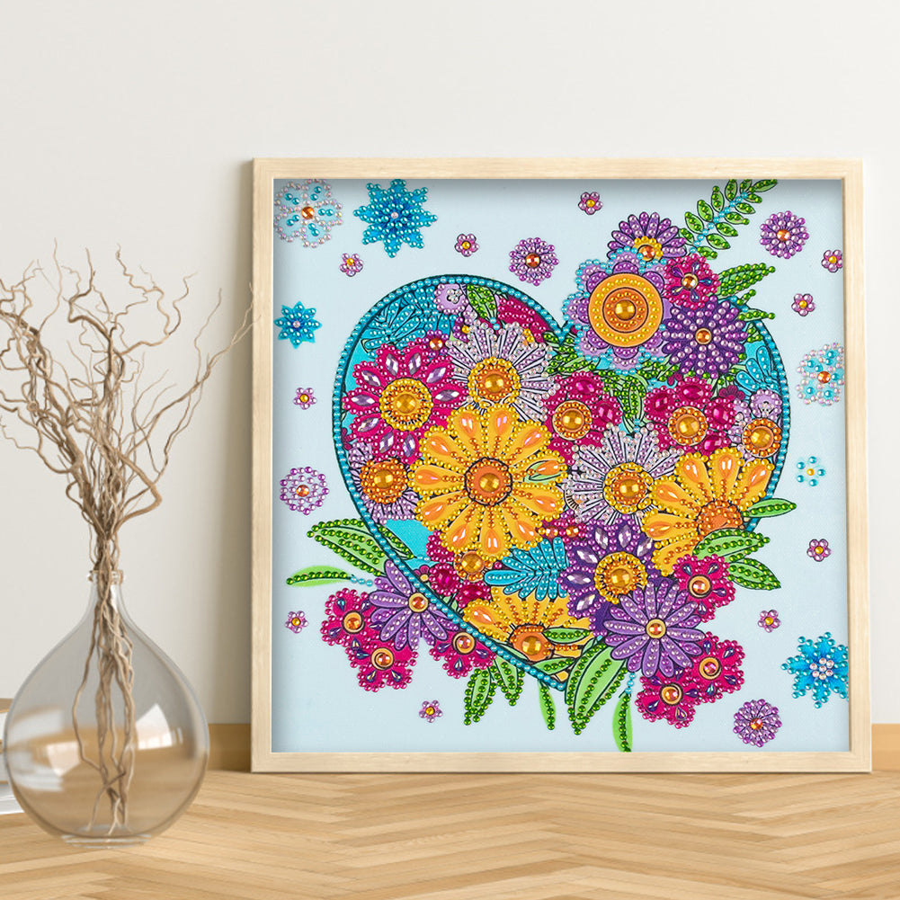 Heart - Special Shaped Drill Diamond Paiting 30*30CM