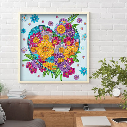 Heart - Special Shaped Drill Diamond Paiting 30*30CM