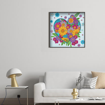 Heart - Special Shaped Drill Diamond Paiting 30*30CM