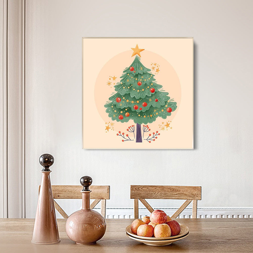 Fruit Tree - Full Round Drill Diamond Painting 30*30CM