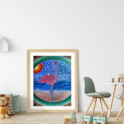Flamingo - Special Shaped Drill Diamond Paiting 30*40CM