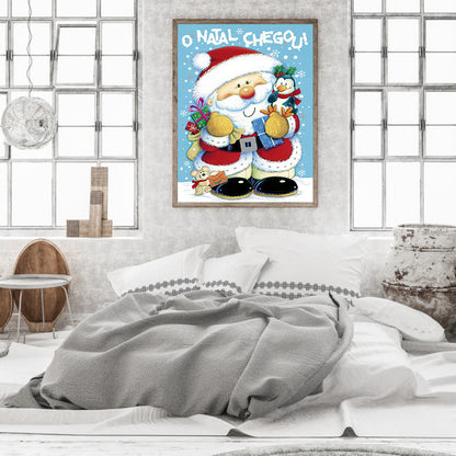 Santa Claus - Full Round Drill Diamond Painting 40*50CM