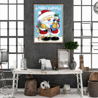 Santa Claus - Full Round Drill Diamond Painting 40*50CM