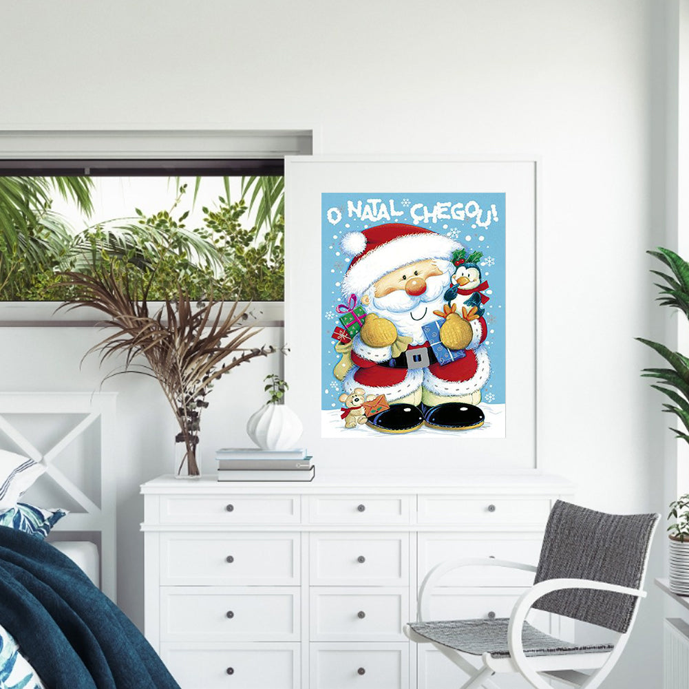 Santa Claus - Full Round Drill Diamond Painting 40*50CM