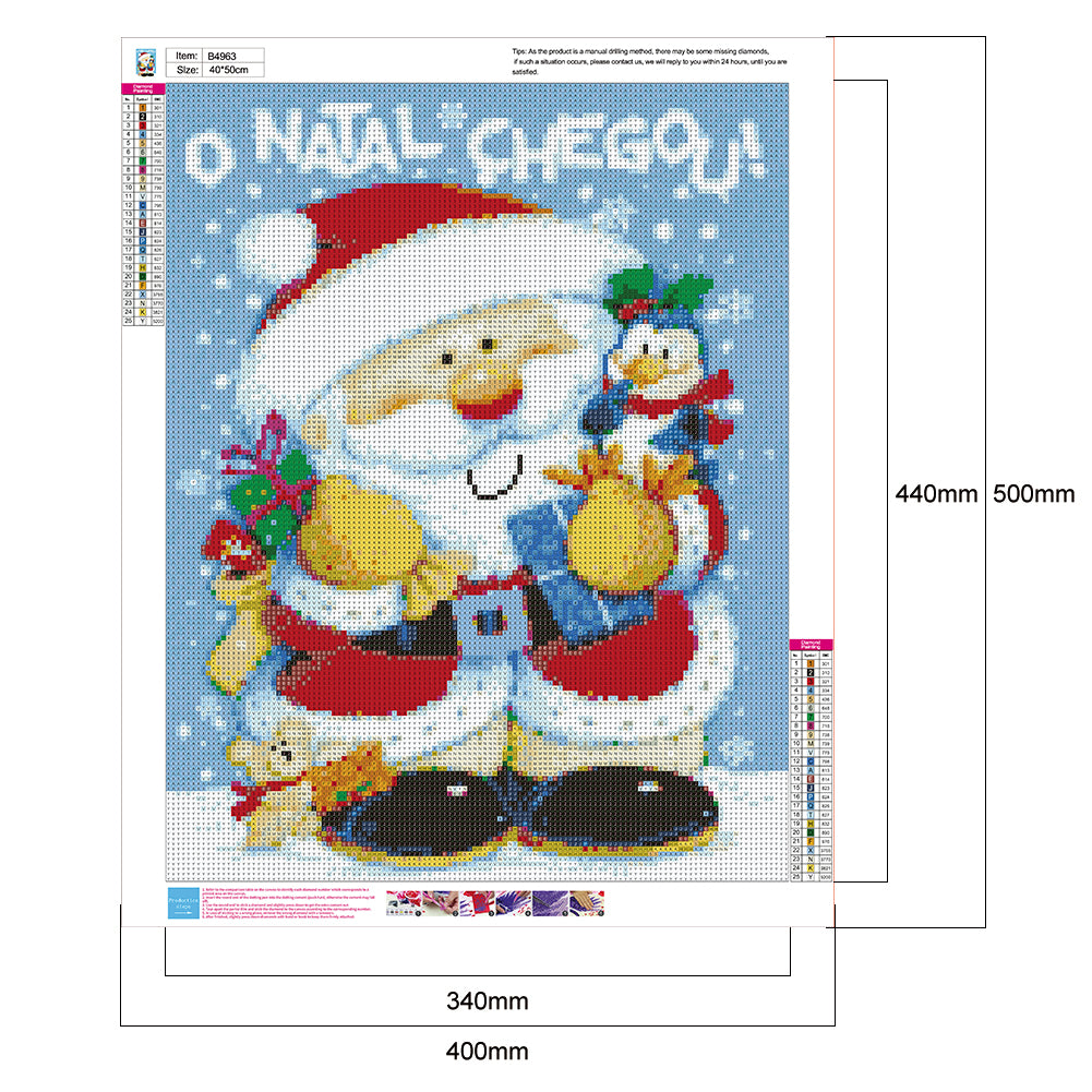 Santa Claus - Full Round Drill Diamond Painting 40*50CM