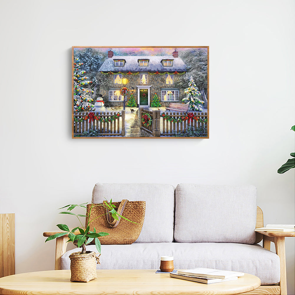 House Scenery - Full Round Drill Diamond Painting 50*40CM