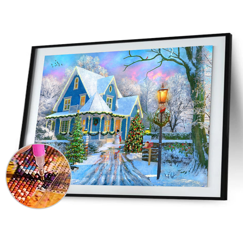 House Scenery - Full Round Drill Diamond Painting 50*40CM