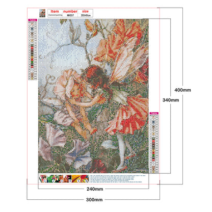 Fairy - Full Round Drill Diamond Painting 30*40CM