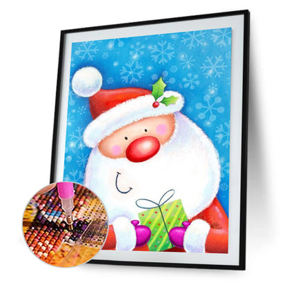 Santa Snowman - Full Round Drill Diamond Painting 40*50CM