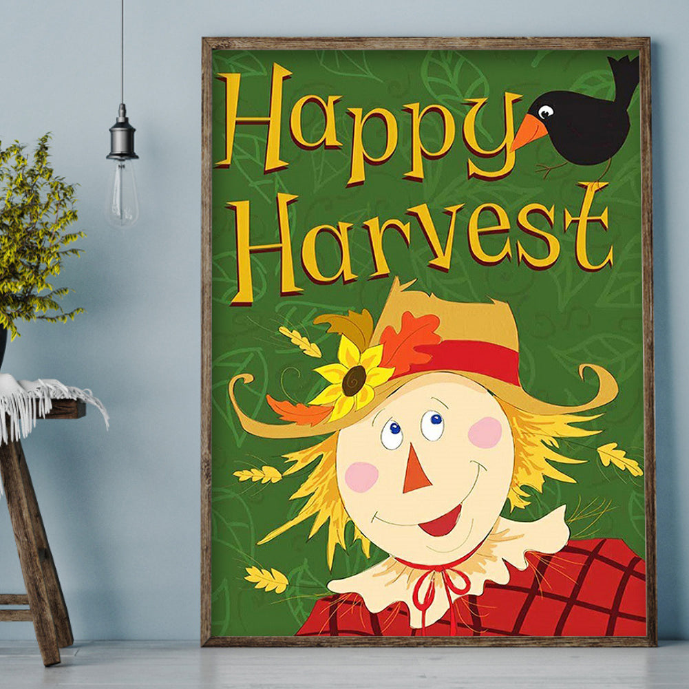 Scarecrow - Full Round Drill Diamond Painting 30*40CM