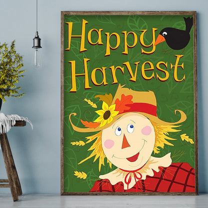 Scarecrow - Full Round Drill Diamond Painting 30*40CM