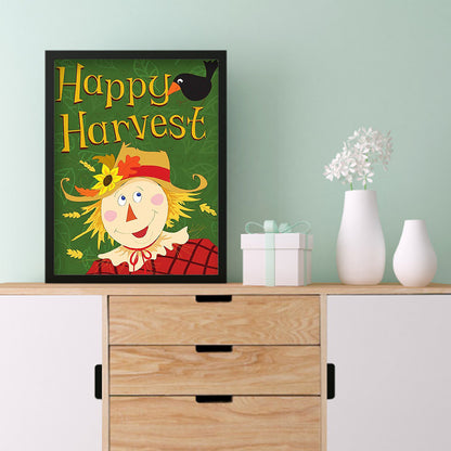 Scarecrow - Full Round Drill Diamond Painting 30*40CM